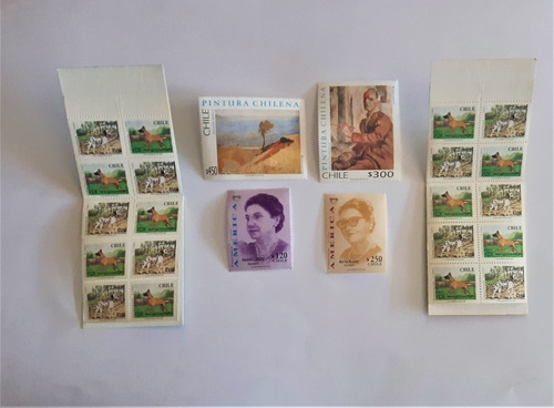 Sellos Chilenos Año 1998 Mint