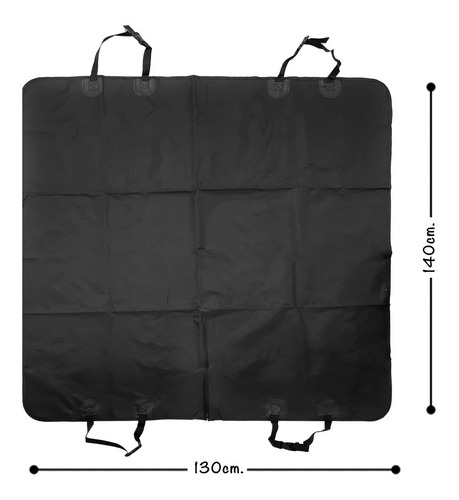 Imagen 3 de 10 de Cobertor Proteccion Asiento Auto Para Mascotas Impermeable