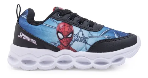 Zapatilla Con Luces Marvel Hombre Araña Avengers