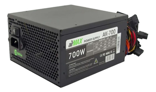 Fuente De Poder Airmax Ak-700 700 Watt Envio Gratis