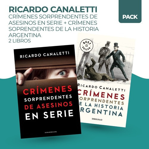 Pack Crimenes Sorprendentes Asesinos En Serie + Historia Arg