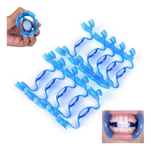 Abridor Bucal Check Para Retractor Dental Con Espejo, 10 Uni