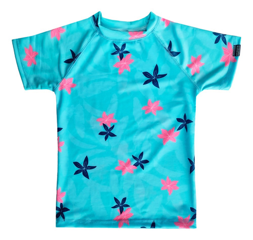 Remera Proteccion Uv Sol Playa Pile Ocean5 Niños Adolescente