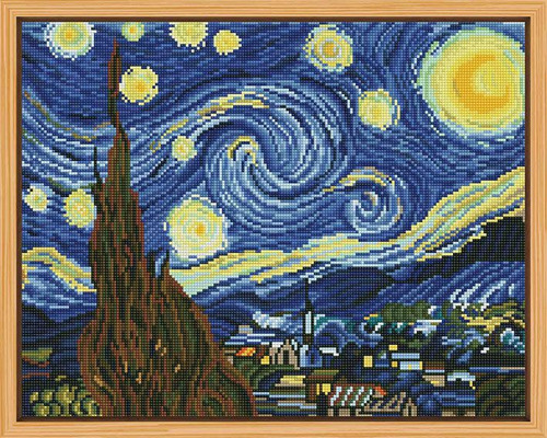 Pintando Diamantes La Noche Estrellada De Vincent Van Gogh 