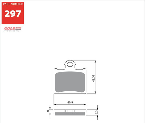Imagen 3 de 3 de Pastilla Freno Sbs Trasera Husqvarna Tc 85 Ktm Sx 85
