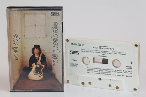 Cassette Raul Porchetto Che Pibe 1982