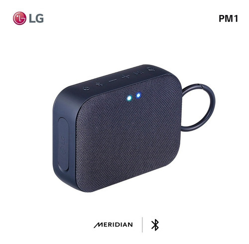 Parlante Bluetooth Portatil LG Xboom Go Pm1 Color Azul oscuro