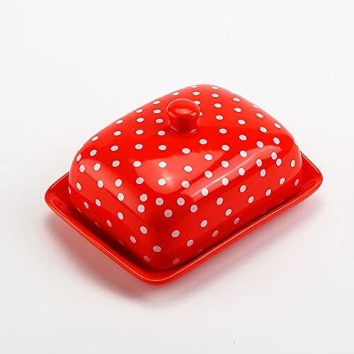 Butter Dish With Lid - Ceramics Butter Container Perfect For