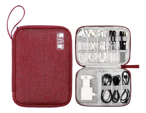 Estuche Organizador De Cables , Cargador , Usb Tablet Pc  M