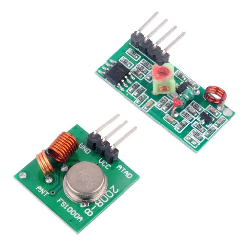 Modulo Rf Transmisor Y Receptor 315 Mhz Robotica Pic Arduino