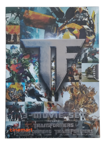 Transformers Trilogia Peliculas Originales Dvd