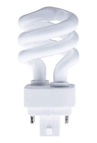 Foco Mini Espiral 13w G24 Q-1 4pines Para Luminario Magg