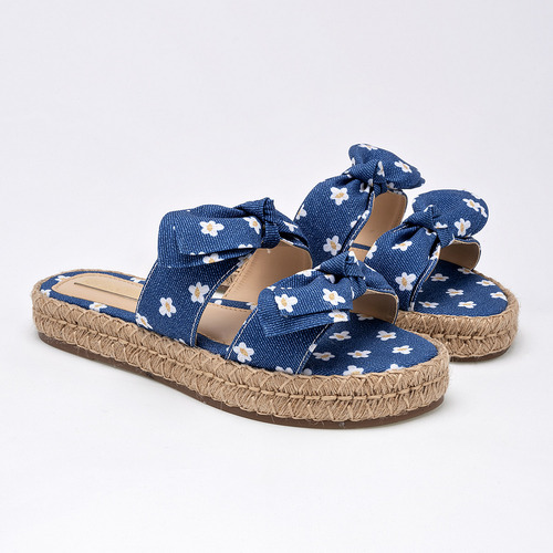 Sandalias Mujer Moramora 1156602 Marino Blanco 125-544
