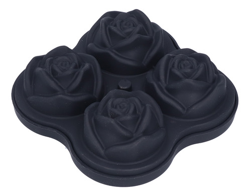 Molde De Bandeja De Hielo De Silicona 4hole Rose Mold Ball M