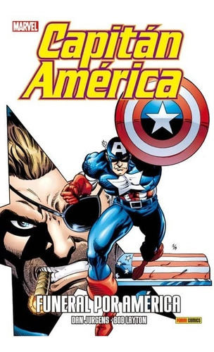 Comic Capitan America Funeral Por America - Dan Jurgens