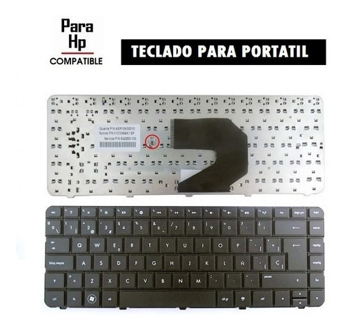 Teclado P/ Hp G4, G6, 630s, 635, Compaq Cq43, Cq57 Español