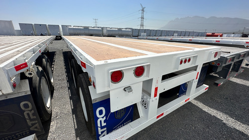 Plataforma 40 Pies 2 Ejes 12 Candados High Cube Multimodal
