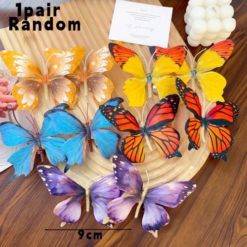 Clips Para Zapatos Con Hebilla 3d Con Forma De Mariposa Y Fl