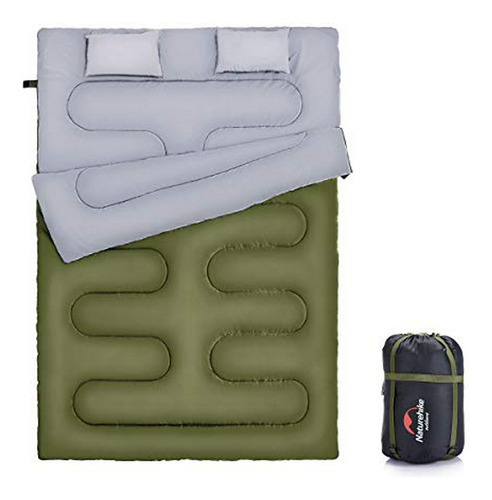 Naturehike Double Sleeping Bag For Backpacking, Camping, Or 