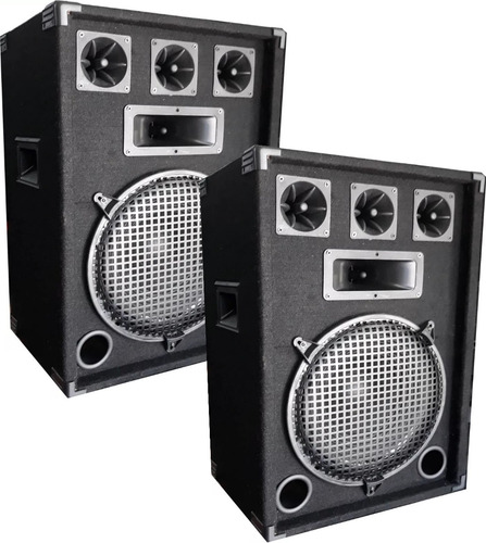 Bafles Dancis Parlantes De 12 Pulgadas Bocina Tweeters