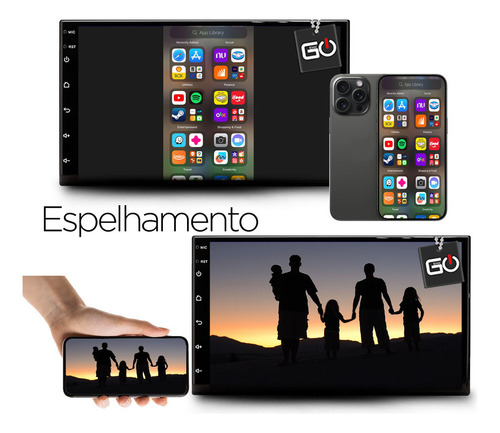 Multimidia Genko GK-6317-STRADAADVENTURE Adventure Carplay