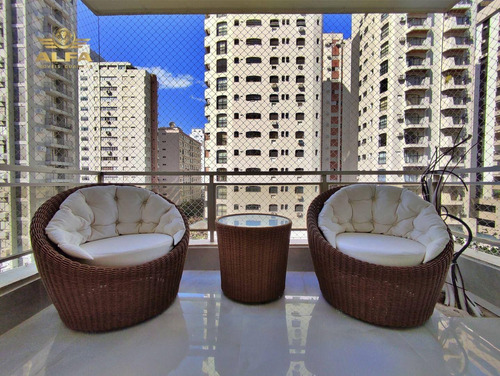 Imagem 3 de 22 de Apartamento Na Praia, 2 Dormitórios, 2 Suítes, 1 Vaga, 2 Quadras Do Mar Pitangueiras. - Ap1057