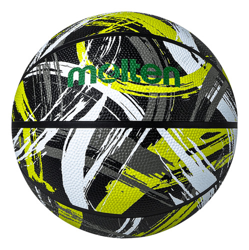 Balón Molten Basquetbol Graphic Series Hule # 7 Color Amarillo