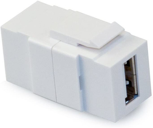 Leviton 40835-w Quickport - Conector Usb  Alimentacion A Tr