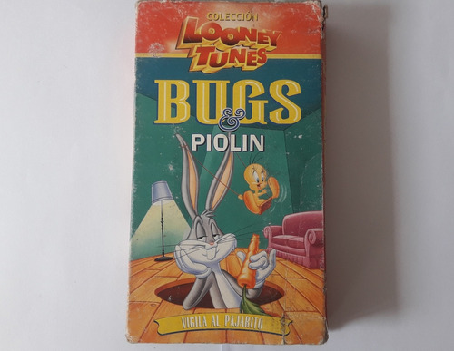 Looney Tunes Bugs Bunny Y Piolin Pelicula Vhs Original