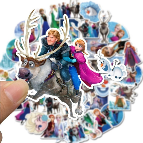 Frozen - Set De 50 Stickers / Calcomanías / Pegatinas