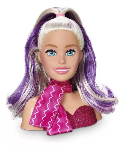 Boneca Barbie Brinquedo Infantil Maquiagem Pentear Menina