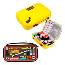 Comprar Pack Maleta Switch Y Oled Pikachu + Estuche Mario Kart