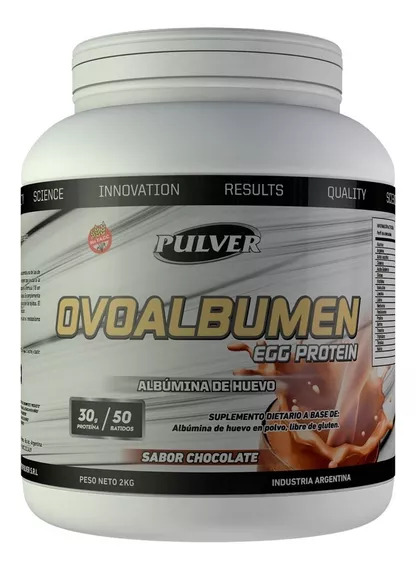 Ovoalbumen Egg Huevo 2 Kg Pulver Proteína Masa Muscular