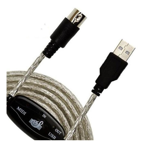 Cable Usb/midi Para Teclado 2m Solcor 08usb-md