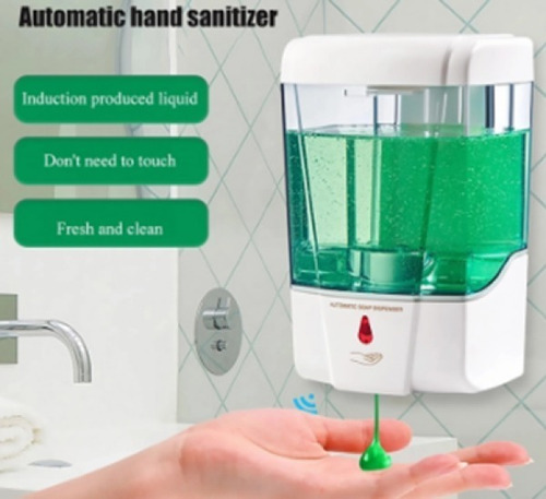 Dispensador Automatico Jabón Gel Alcohol Hospital Oficina
