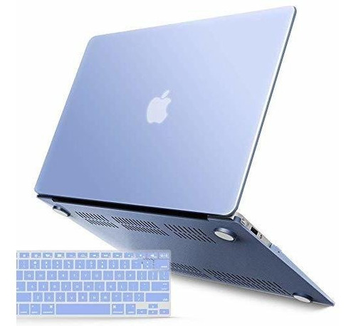 Estuche Compatible Con Apple Mac Air 13 A1466 A1369 Celeste