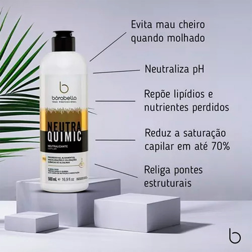 Borabella Neutraquimic Neutraliza Ph E Elimina Cheiro 90ml