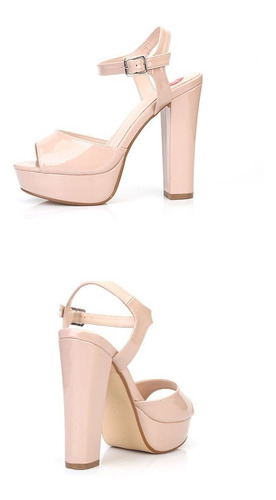 Imagen 3 de 7 de Ielgy Tacón Alto Zapatos De Mujer Moda 11cm Tacón Grueso W