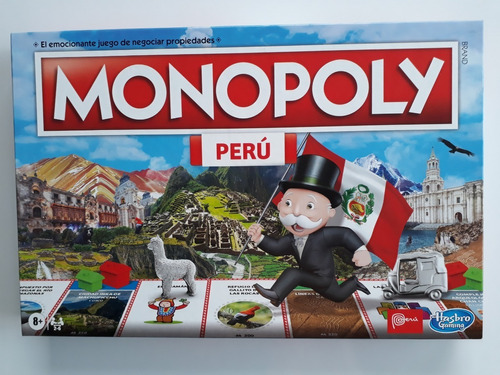 Nuevo Monopoly Peru Juego Original Nuevo Y Sellado