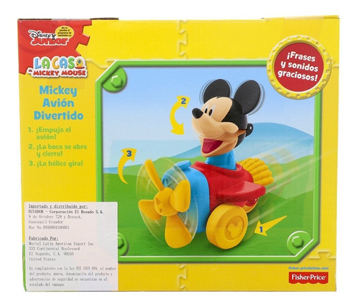 Avión Mickey Mouse Disney