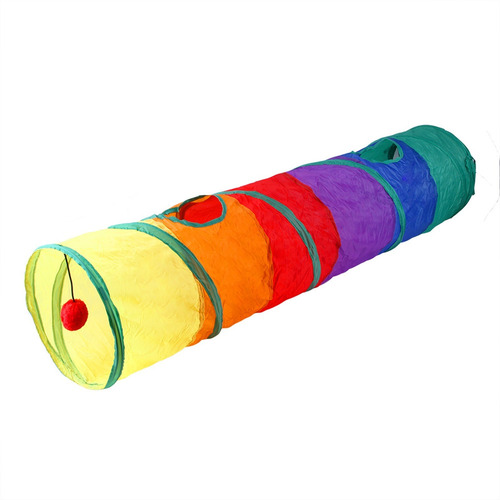 Juego De Mascotas Cat Tunnel Safe, Ecológico, Interactivo, A