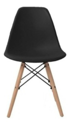Cadeira de jantar Vincenzi Eames Berlín, estrutura de cor  preto, 1 unidade