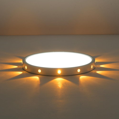Lampara De Techo Led De Montaje Empotrado De Color Blanco White