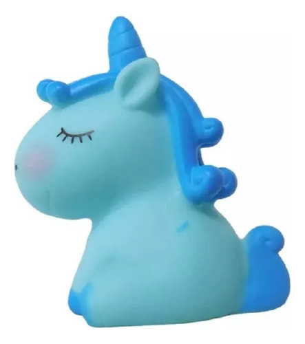 Unicornio De Goma X6 Con Chifle Varios Colores Disponible