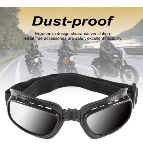 Gafas Protectoras Motociclista Ciclista Anti-polvo Filtro Uv