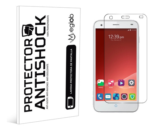 Protector De Pantalla Antishock Para Zte Blade S6