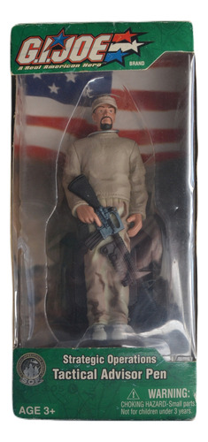 Gi Joe Tactical Advisor Pen Figura 11 Cm Action Temerarios (Usado)
