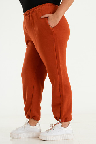 Jogging Frisa Mujer Talles Grandes Moda Invierno 2025