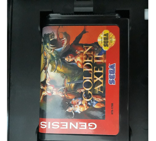 Fita Golden Axe Ii Sega Genesis Mega Drive Caixa + Manual