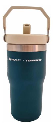 Termo Starbucks Stanley Verde Con Asa Original